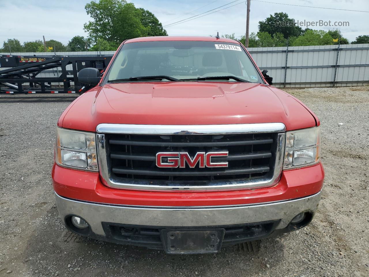 2007 Gmc New Sierra C1500 Красный vin: 1GTEC14C87Z524557