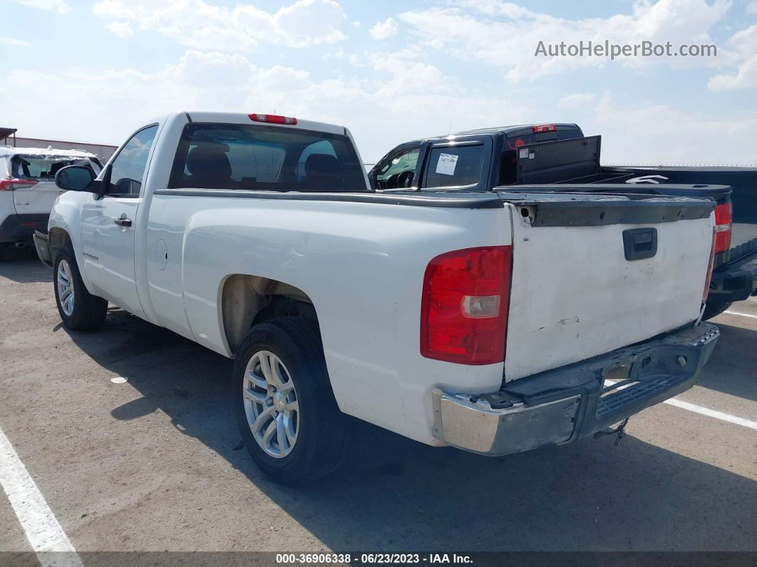 2008 Gmc Sierra 1500 Work Truck White vin: 1GTEC14C88Z325283