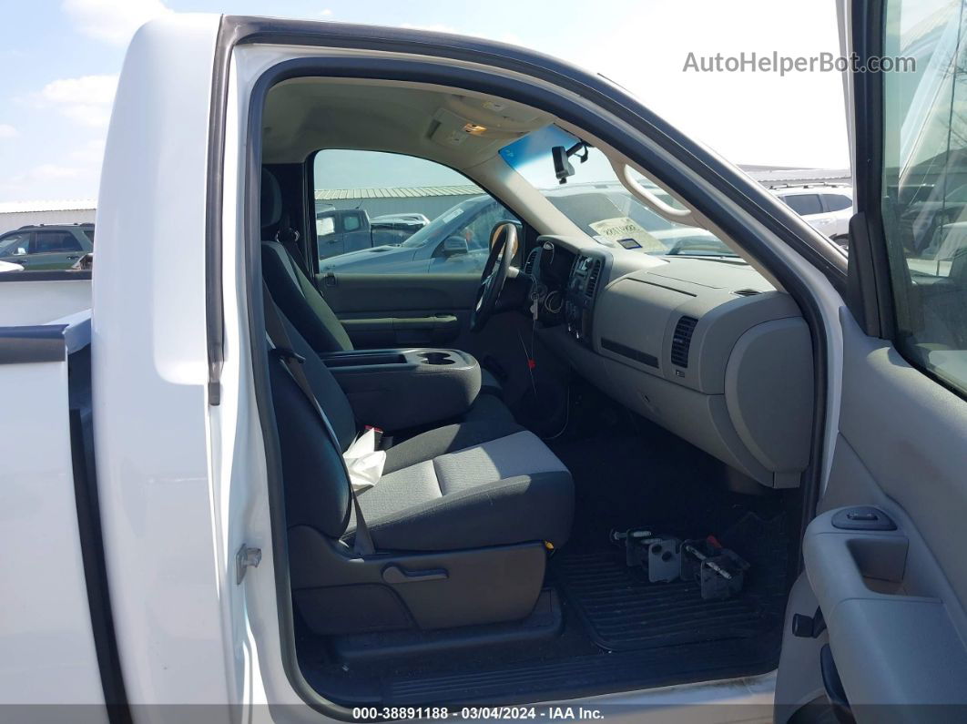 2007 Gmc Sierra 1500 Work Truck White vin: 1GTEC14CX7Z577194