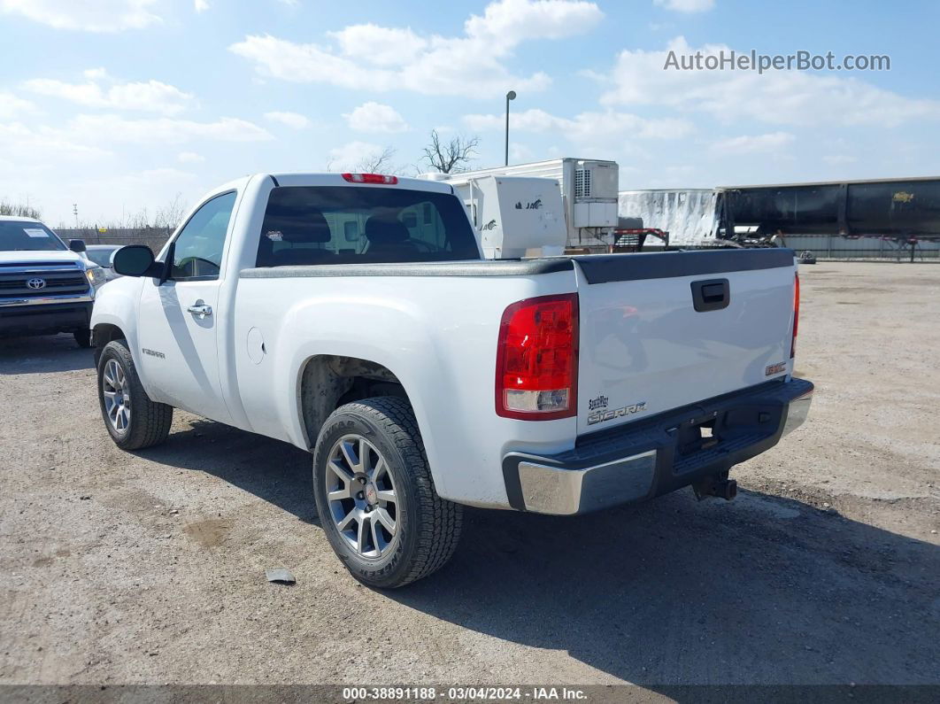 2007 Gmc Sierra 1500 Work Truck Белый vin: 1GTEC14CX7Z577194