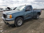 2008 Gmc Sierra C1500 Blue vin: 1GTEC14X18Z320817