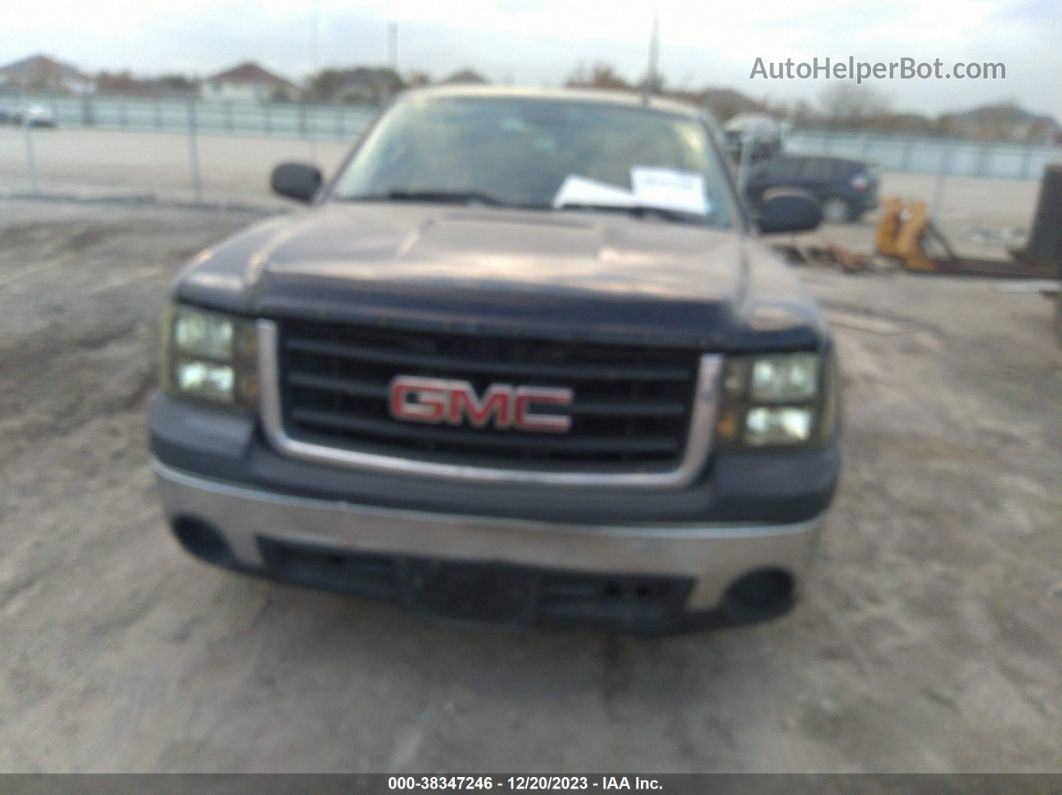 2007 Gmc Sierra 1500 Work Truck Black vin: 1GTEC14X27Z628206