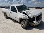 2008 Gmc Sierra C1500 White vin: 1GTEC14X28Z245951