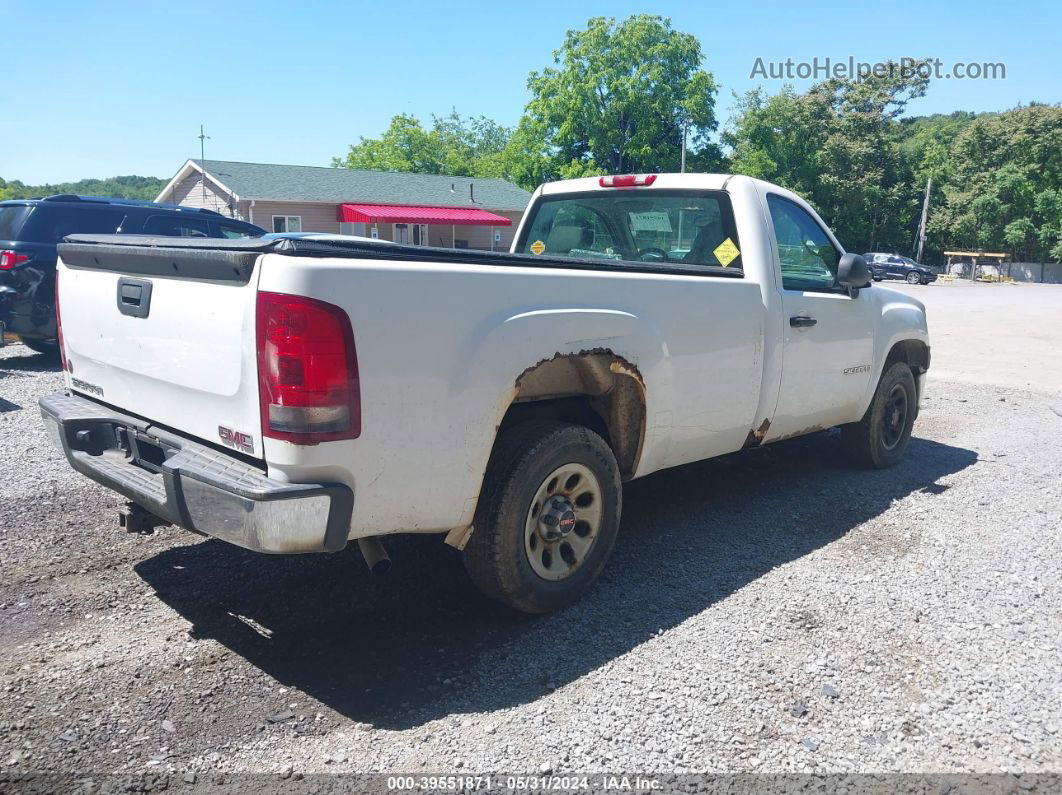 2008 Gmc Sierra 1500 Work Truck Белый vin: 1GTEC14X58Z282394