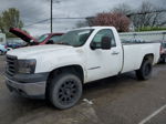 2008 Gmc Sierra C1500 White vin: 1GTEC14X58Z326085