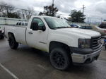 2008 Gmc Sierra C1500 White vin: 1GTEC14X58Z326085