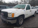 2008 Gmc Sierra 1500 Work Truck White vin: 1GTEC14X68Z235469