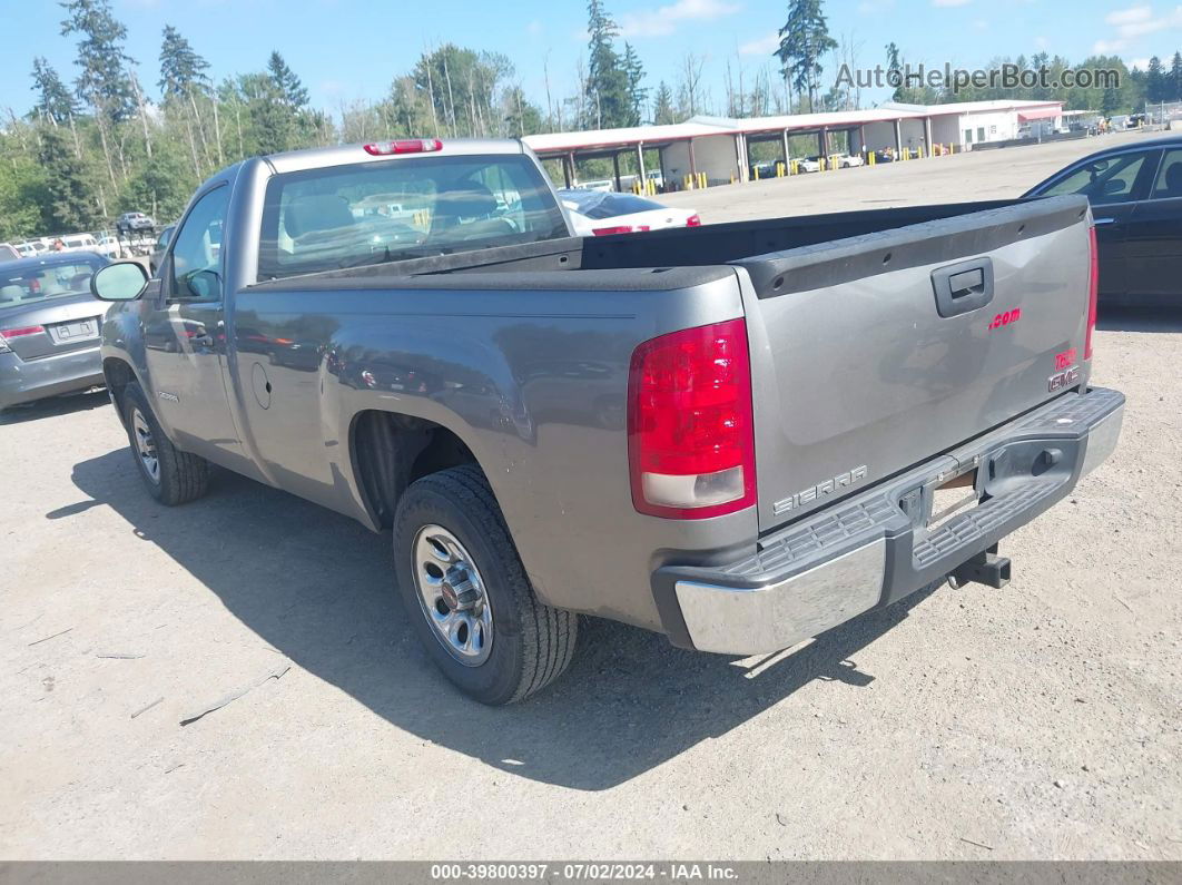 2008 Gmc Sierra 1500 Work Truck Gray vin: 1GTEC14X78Z277620