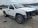 2008 Gmc Sierra C1500 White vin: 1GTEC14X98Z205236