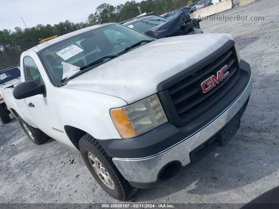 2008 Gmc Sierra 1500 Work Truck White vin: 1GTEC14XX8Z136878