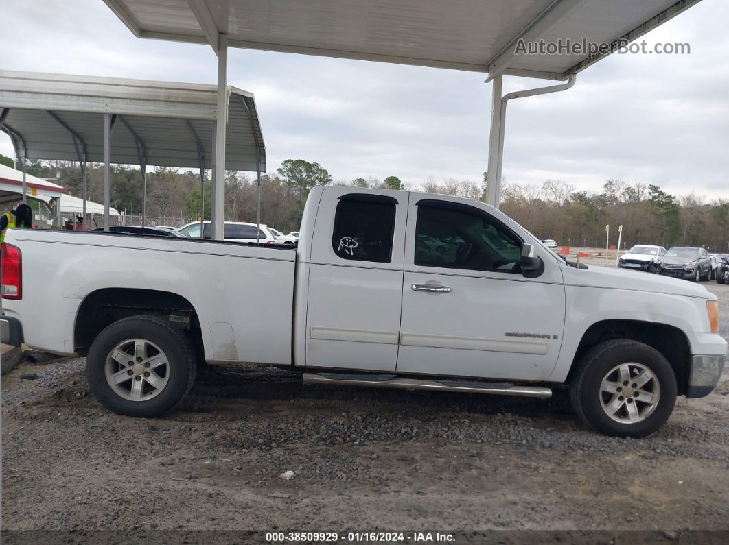 2008 Gmc Sierra 1500 Slt White vin: 1GTEC19048Z161514