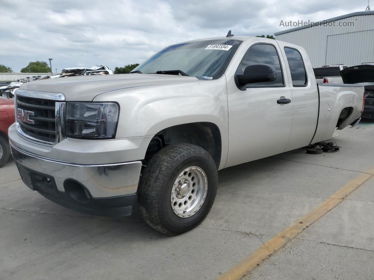 2008 Gmc Sierra C1500 Beige vin: 1GTEC19C18Z125659