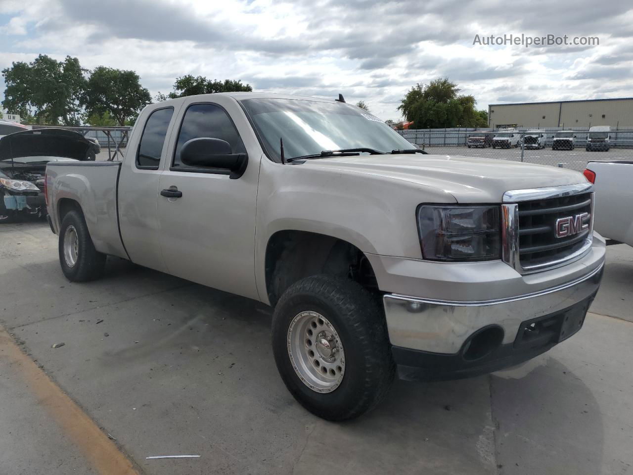 2008 Gmc Sierra C1500 Beige vin: 1GTEC19C18Z125659