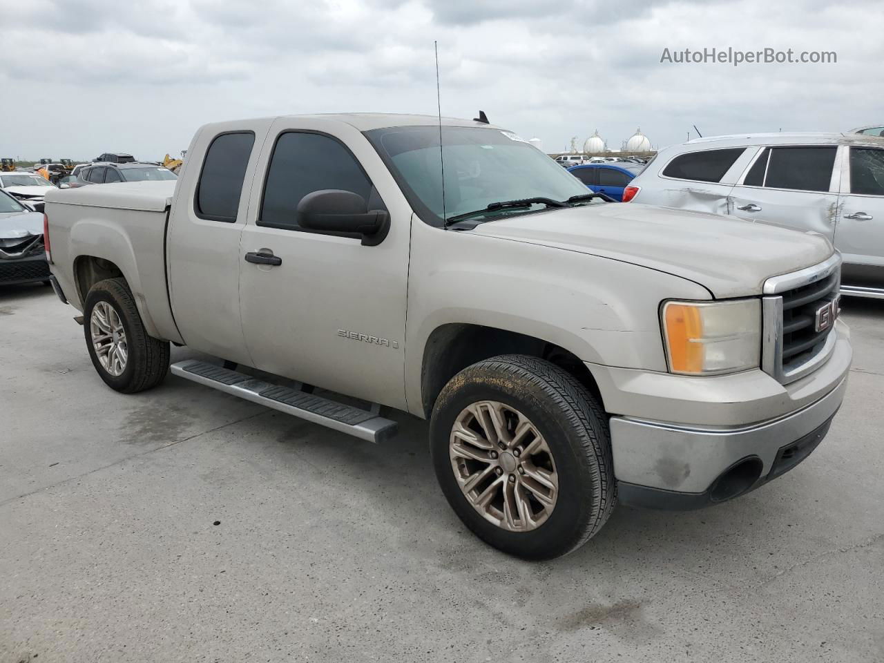 2008 Gmc Sierra C1500 Beige vin: 1GTEC19C48Z180641