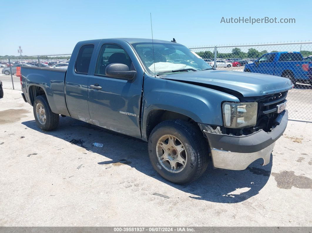 2008 Gmc Sierra 1500 Work Truck Green vin: 1GTEC19C48Z305430