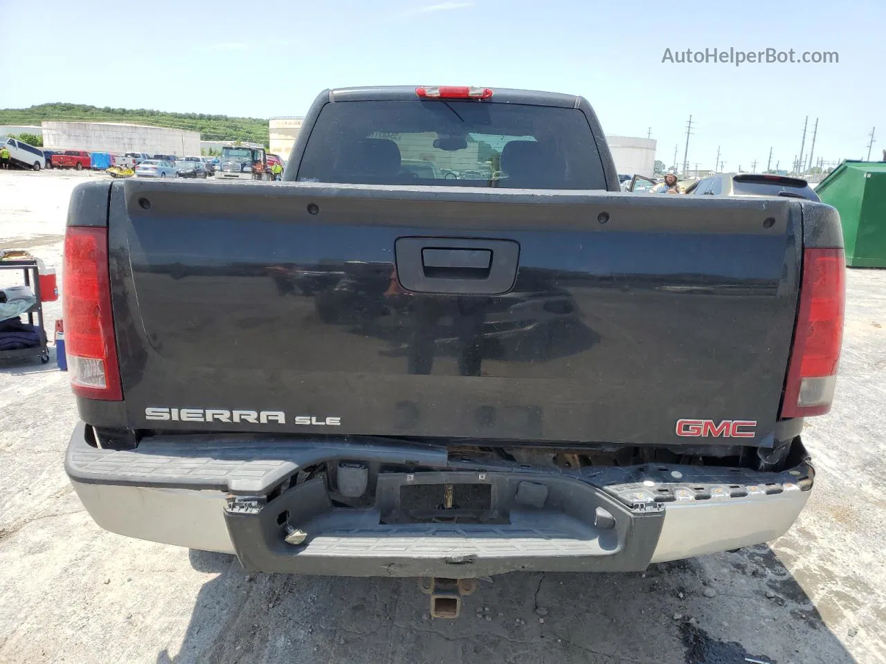 2008 Gmc Sierra C1500 Черный vin: 1GTEC19C58Z309261