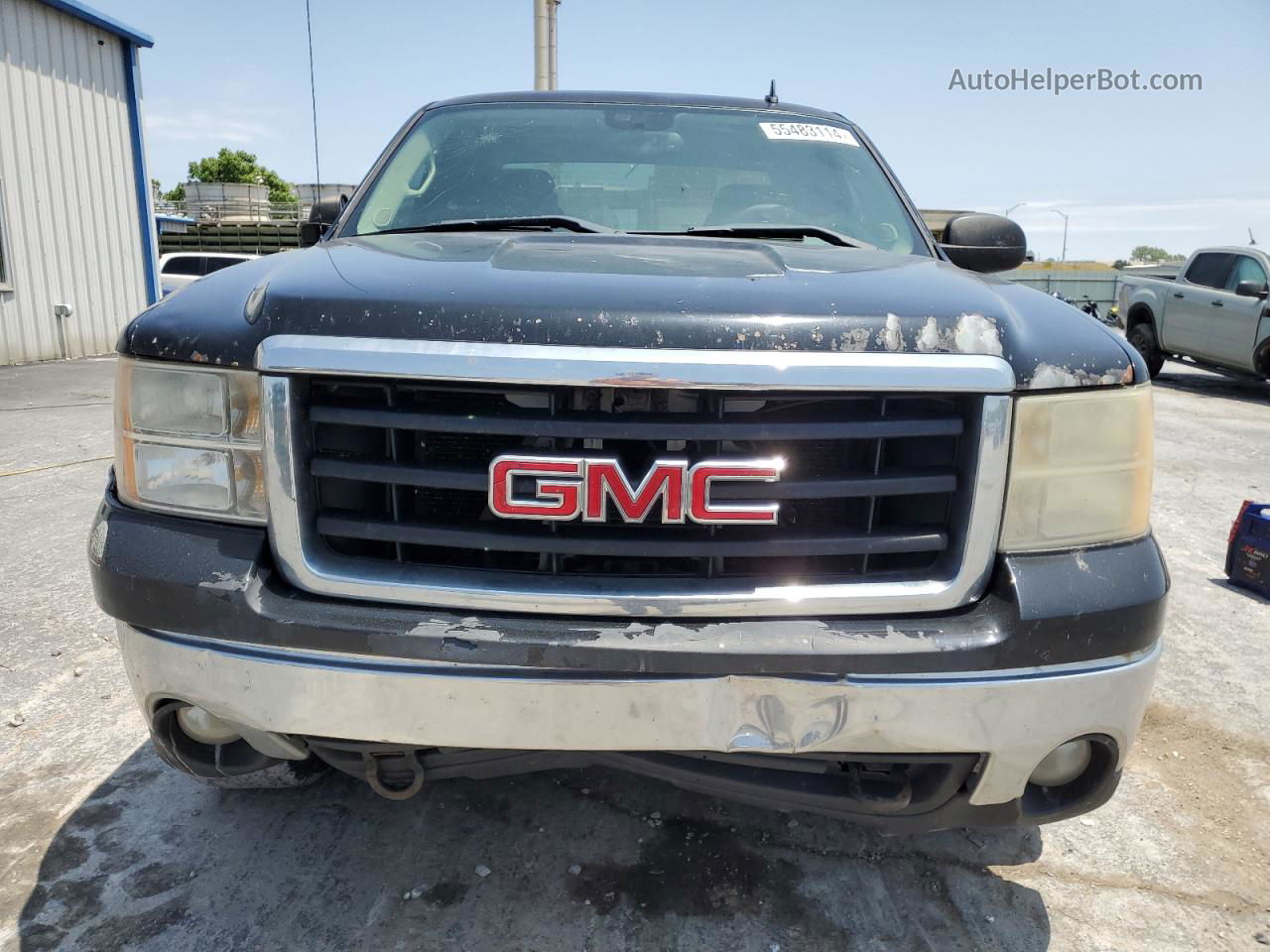 2008 Gmc Sierra C1500 Black vin: 1GTEC19C58Z309261