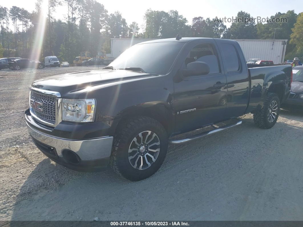 2008 Gmc Sierra 1500 Work Truck Black vin: 1GTEC19C78Z114097