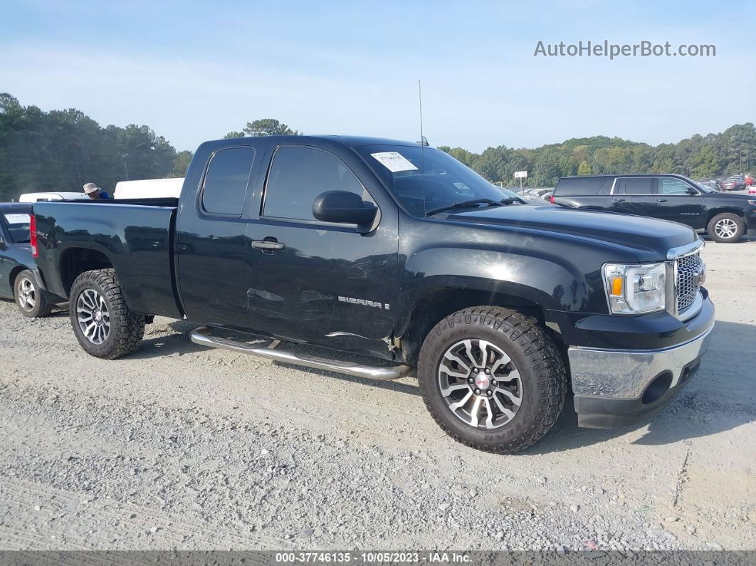 2008 Gmc Sierra 1500 Work Truck Black vin: 1GTEC19C78Z114097