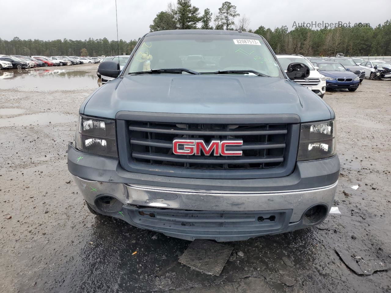 2008 Gmc Sierra C1500 Blue vin: 1GTEC19J38Z152893