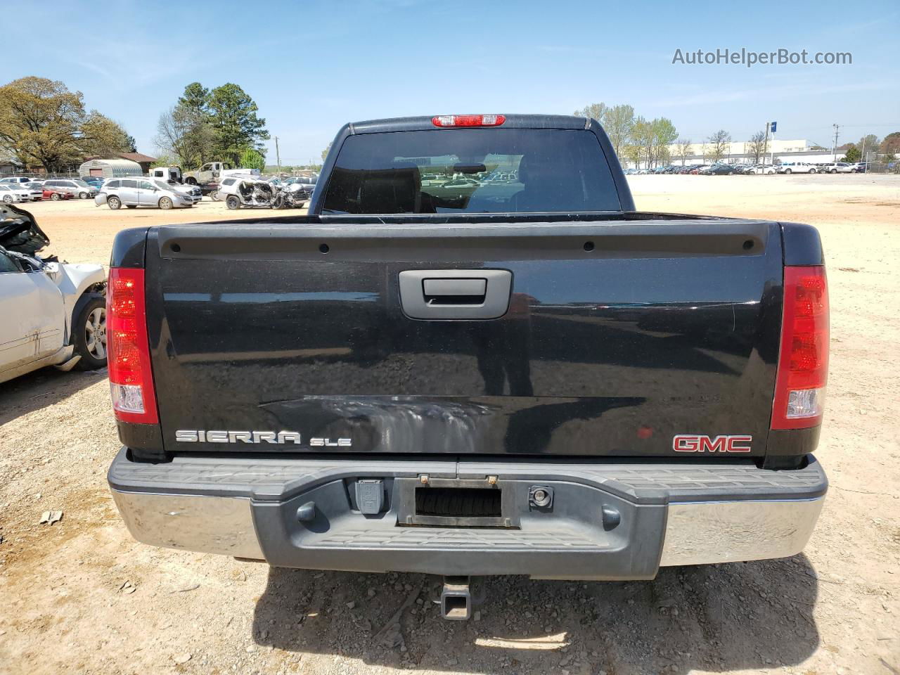 2008 Gmc Sierra C1500 Black vin: 1GTEC19J38Z317969