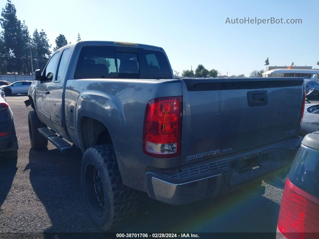 2007 Gmc Sierra 1500 Sle1 Gray vin: 1GTEC19J47Z640605