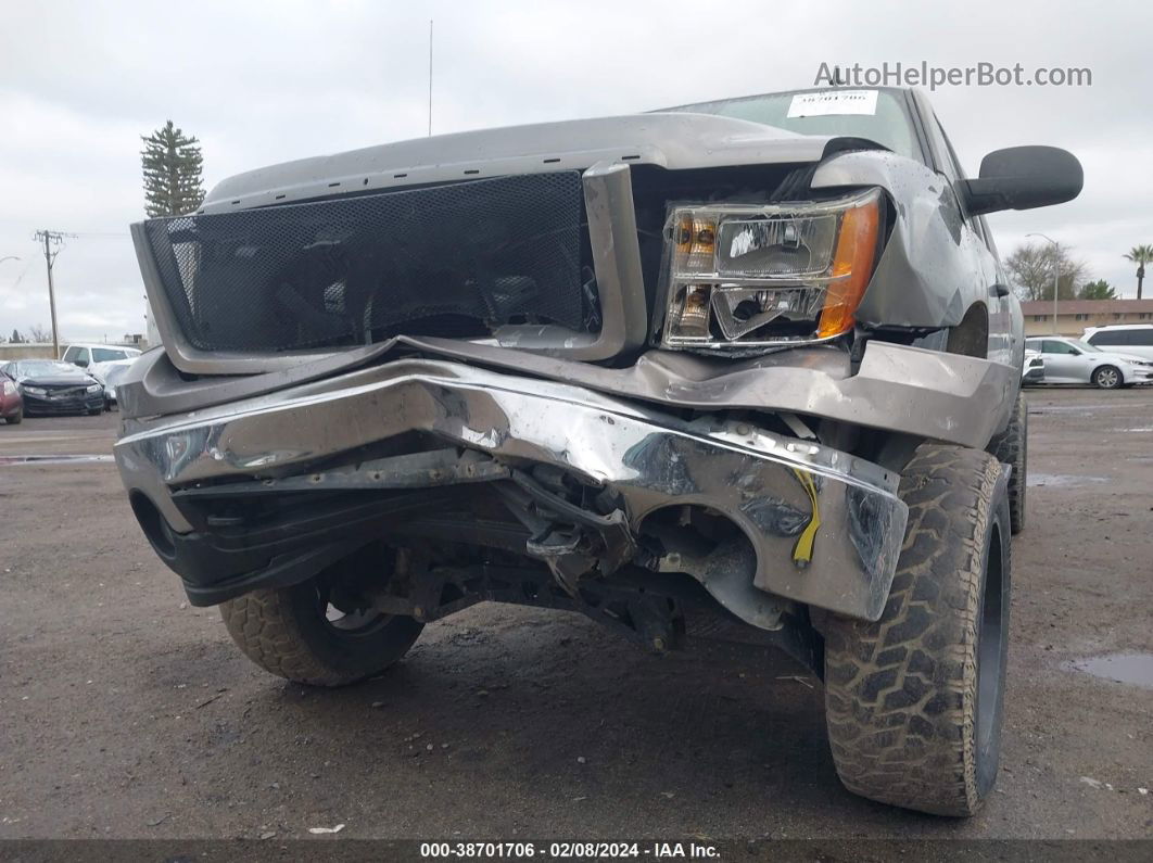 2007 Gmc Sierra 1500 Sle1 Gray vin: 1GTEC19J47Z640605