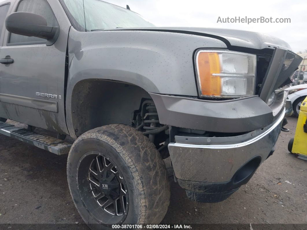 2007 Gmc Sierra 1500 Sle1 Gray vin: 1GTEC19J47Z640605