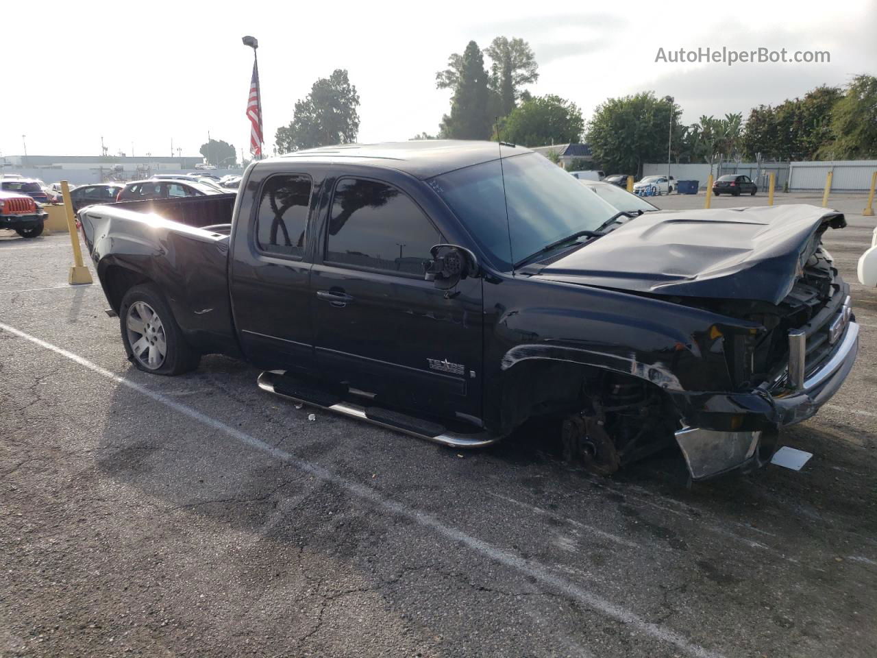 2008 Gmc Sierra C1500 Черный vin: 1GTEC19J88Z279199