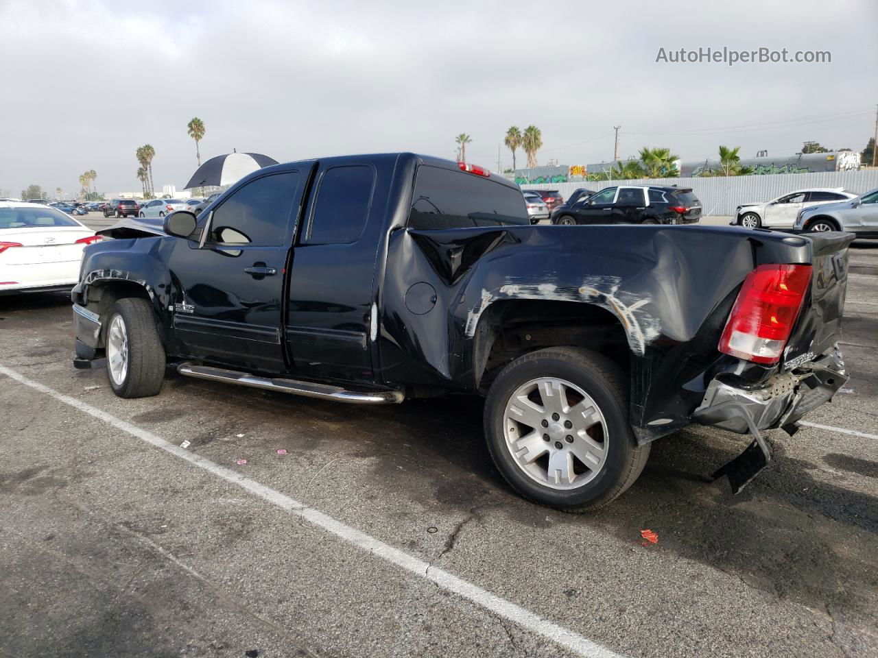 2008 Gmc Sierra C1500 Black vin: 1GTEC19J88Z279199