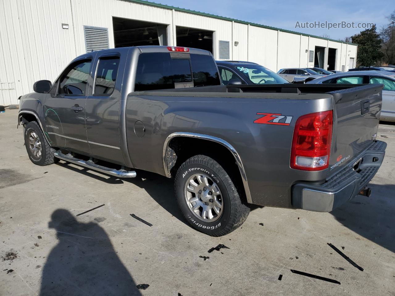 2008 Gmc Sierra C1500 Серый vin: 1GTEC19J88Z312329