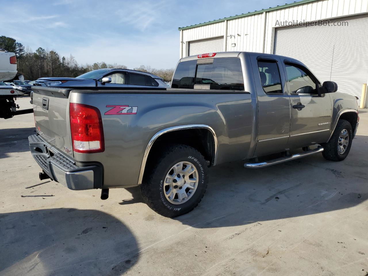 2008 Gmc Sierra C1500 Серый vin: 1GTEC19J88Z312329