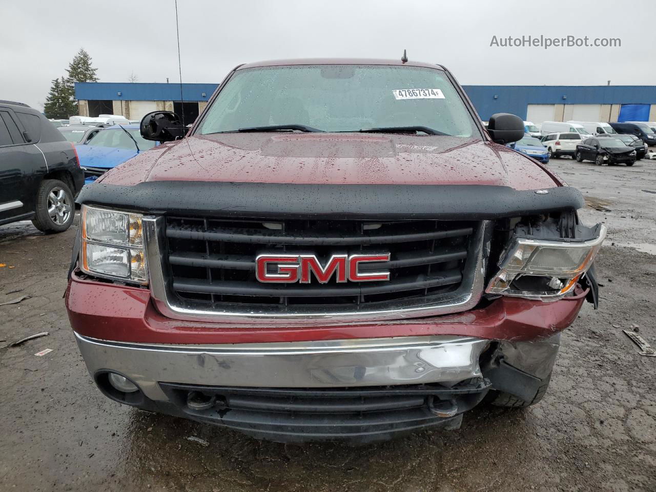 2008 Gmc Sierra C1500 Burgundy vin: 1GTEC19JX8Z253090