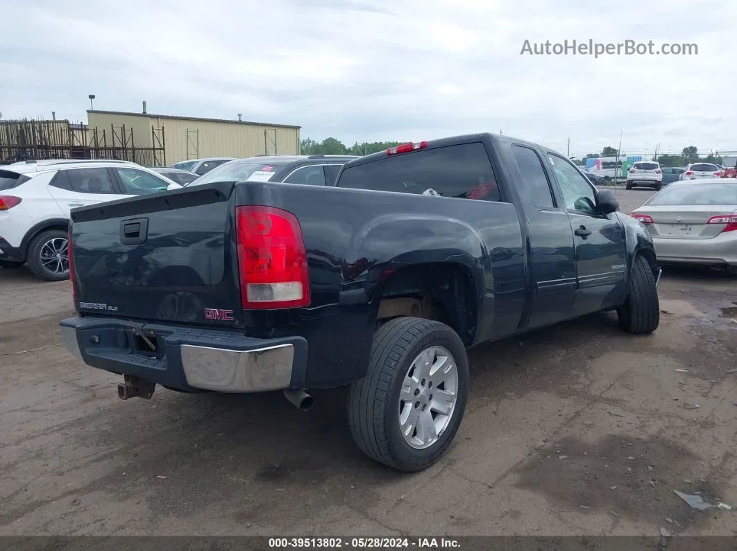 2008 Gmc Sierra 1500 Sle1 Dark Blue vin: 1GTEC19JX8Z274201