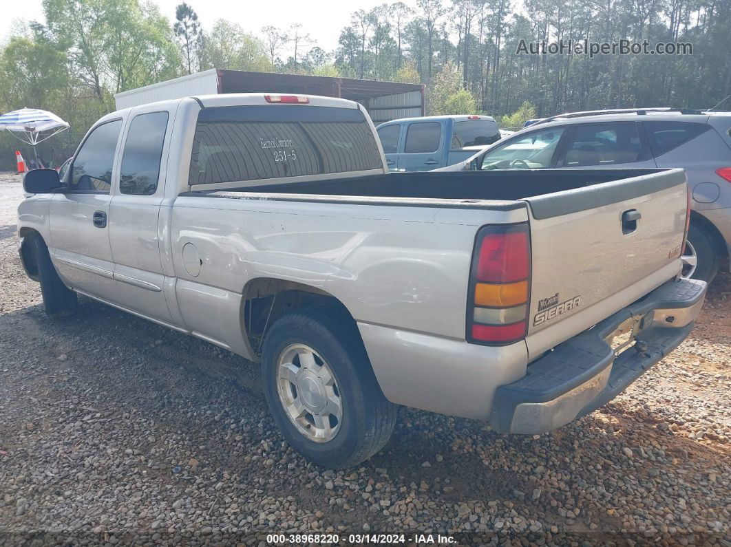 2007 Gmc Sierra 1500 Classic Sle1 Серебряный vin: 1GTEC19V87Z131331