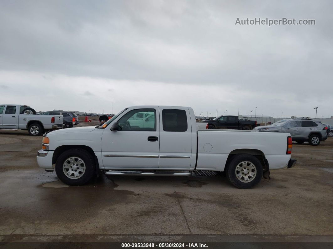 2007 Gmc Sierra 1500 Classic Sle1 White vin: 1GTEC19V97Z101111