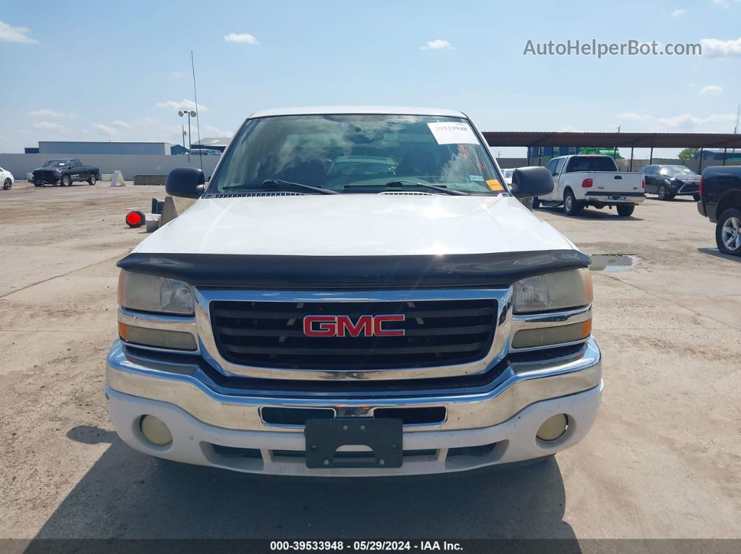 2007 Gmc Sierra 1500 Classic Sle1 White vin: 1GTEC19V97Z101111