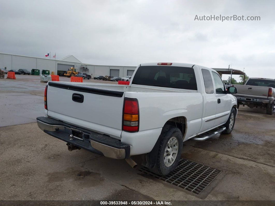 2007 Gmc Sierra 1500 Classic Sle1 White vin: 1GTEC19V97Z101111