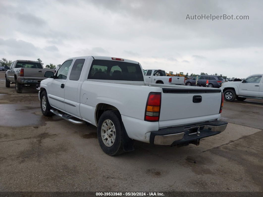 2007 Gmc Sierra 1500 Classic Sle1 Белый vin: 1GTEC19V97Z101111