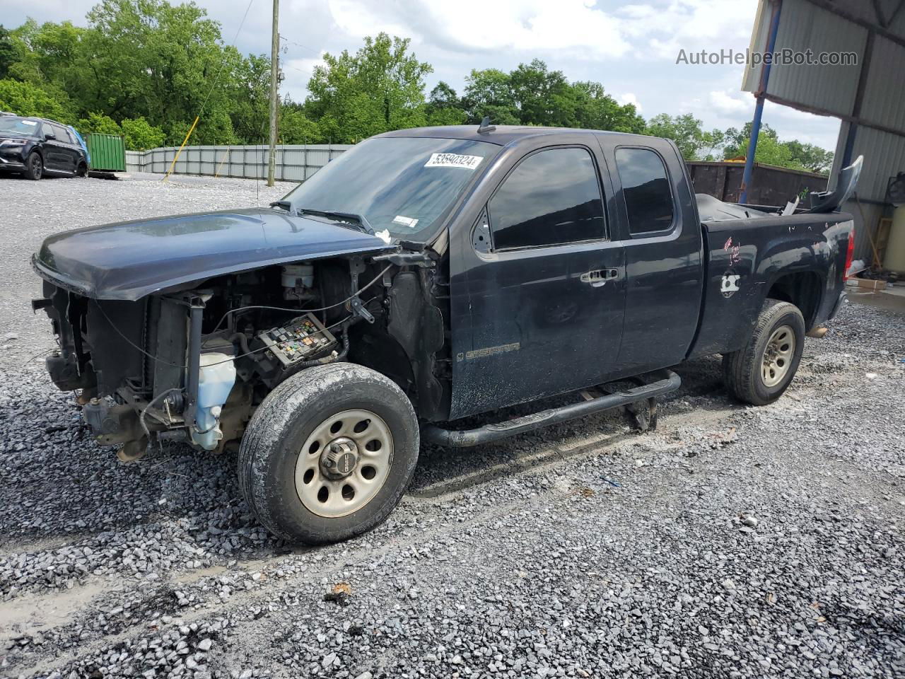 2008 Gmc Sierra C1500 Black vin: 1GTEC19X08Z269206