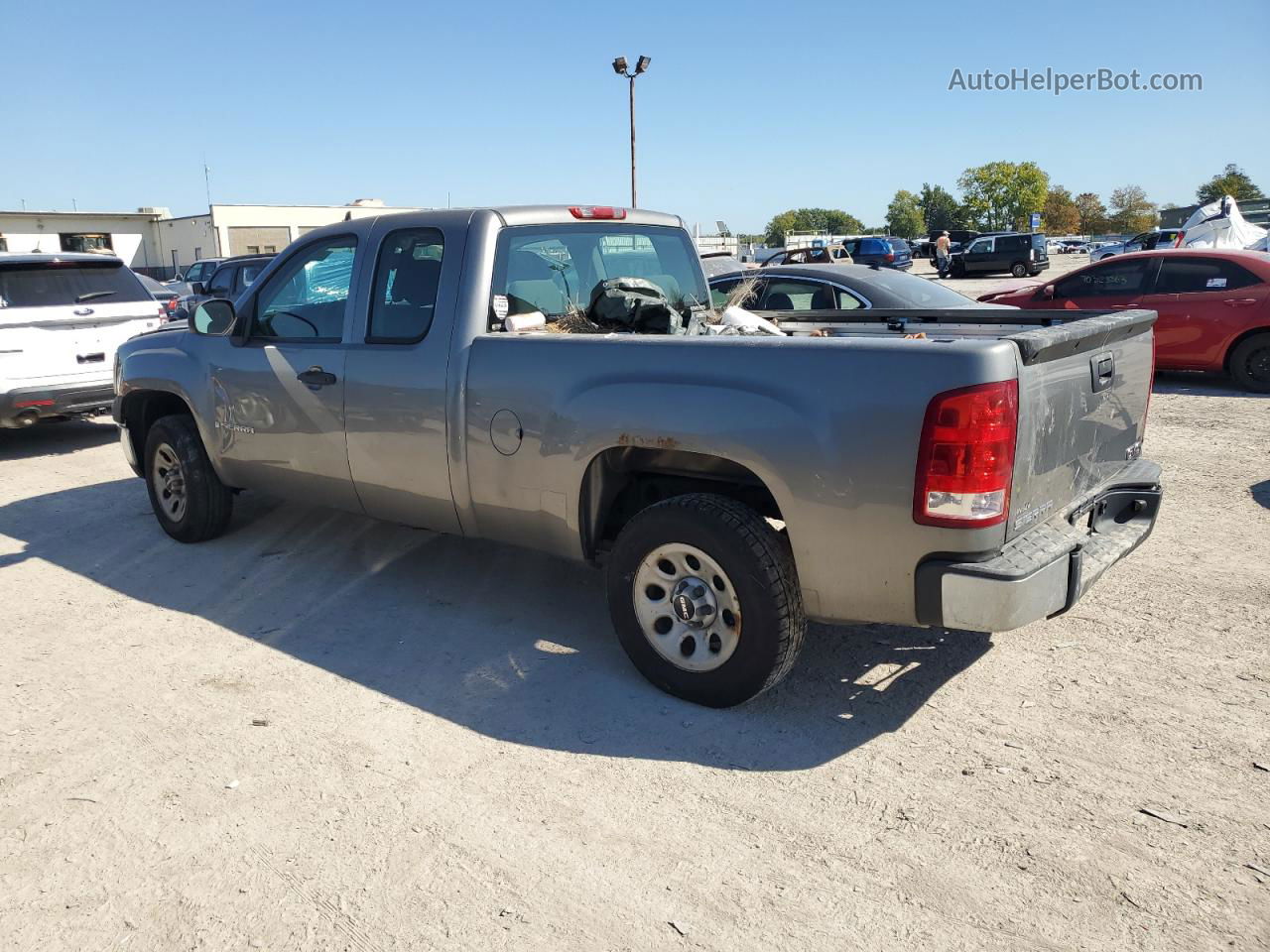 2008 Gmc Sierra C1500 Gray vin: 1GTEC19X18Z208575