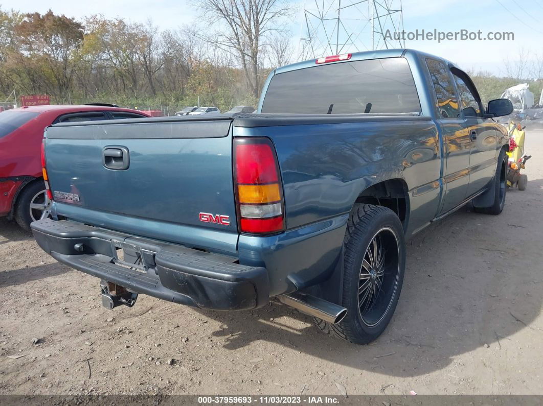 2007 Gmc Sierra 1500 Classic Work Truck Blue vin: 1GTEC19X27Z152709