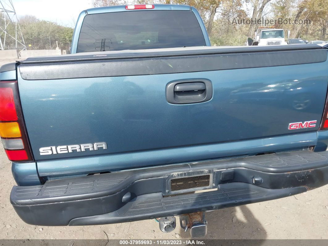 2007 Gmc Sierra 1500 Classic Work Truck Blue vin: 1GTEC19X27Z152709