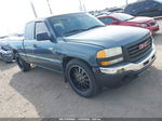 2007 Gmc Sierra 1500 Classic Work Truck Blue vin: 1GTEC19X27Z152709