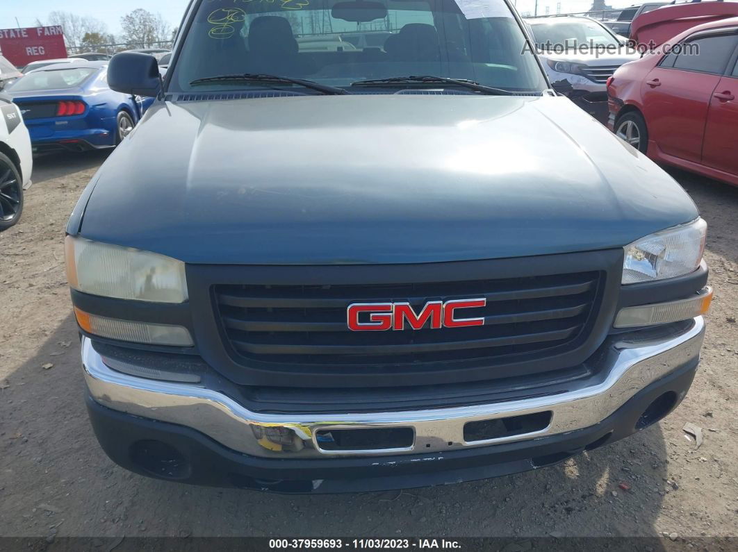 2007 Gmc Sierra 1500 Classic Work Truck Blue vin: 1GTEC19X27Z152709