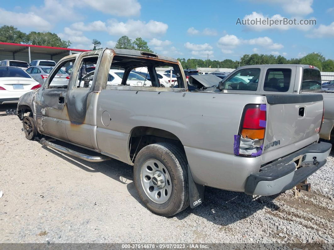 2007 Gmc Sierra 1500 Work Truck Silver vin: 1GTEC19X47Z127567