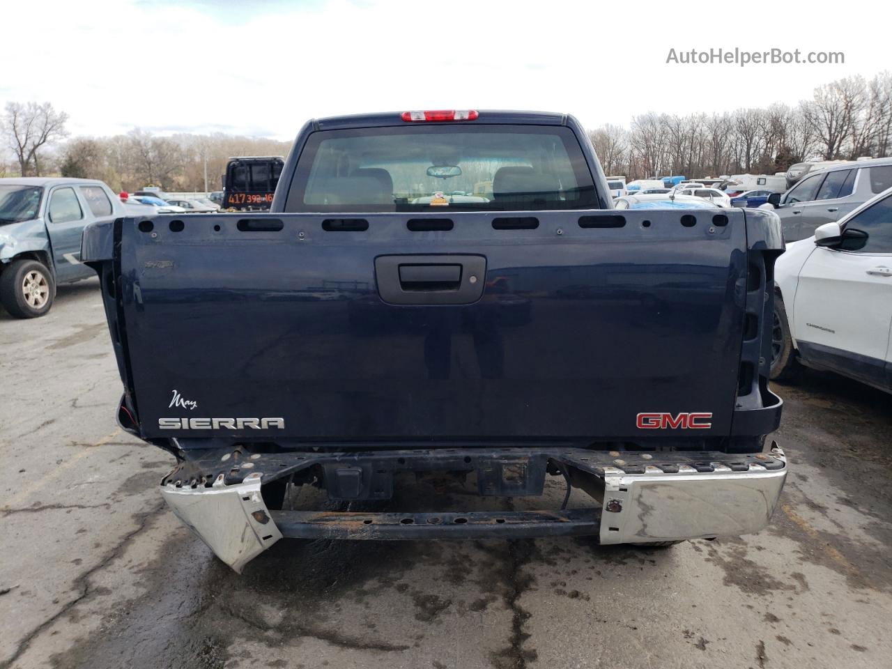 2008 Gmc Sierra C1500 Blue vin: 1GTEC19X68Z210774