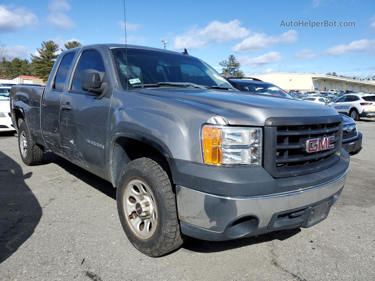 2007 Gmc New Sierra C1500 Classic Gray vin: 1GTEC19X97Z613890