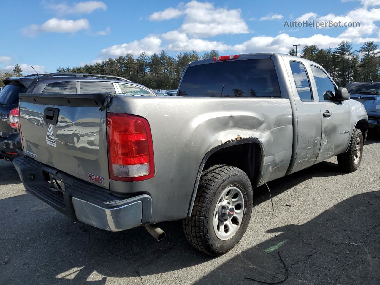 2007 Gmc New Sierra C1500 Classic Gray vin: 1GTEC19X97Z613890