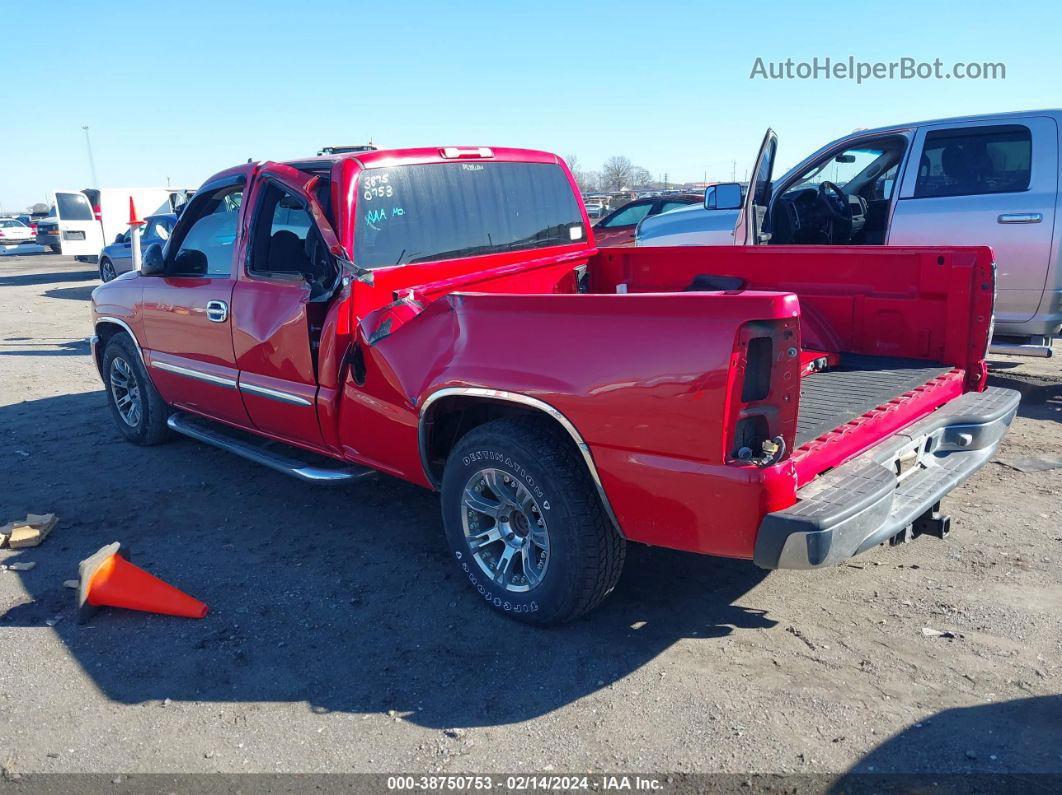 2007 Gmc Sierra 1500 Classic Sle1 Красный vin: 1GTEC19Z17Z113112